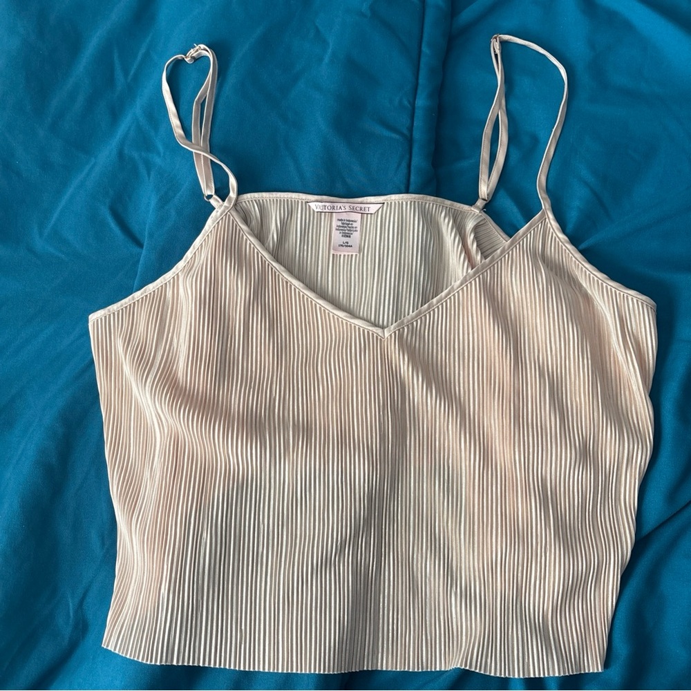 Women's Cream Strappy Top